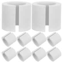 10Pcs Durable Curtain Panel Spacers for Home and Office Decor