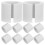 10Pcs Durable Curtain Panel Spacers for Home and Office Decor 1