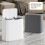 Anti-morsafvalcontainer Bodemzuigtechnologie-12L wit grijs 3