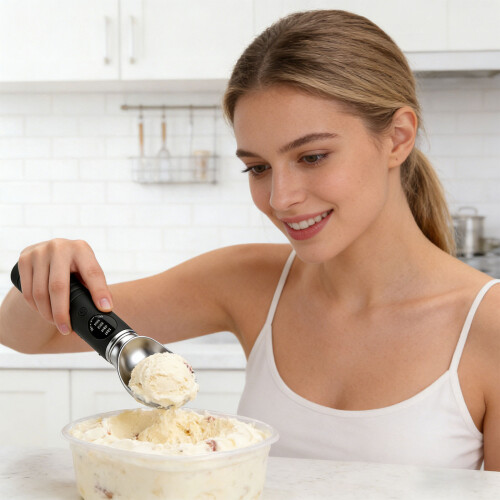 Verbeterde gadget voor warme desserts Inclusief USB-Wit 1