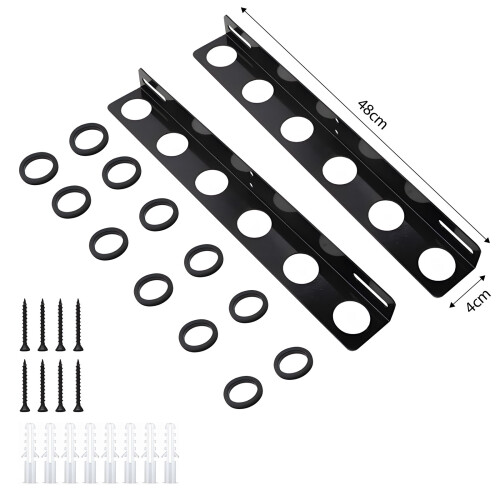 Support de rangement d'outils polyvalent, 2 pièces, support de 2