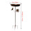 Decorative Iron Bird Bath With Spacious 32 Inch Bowl Great For 3