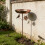 Decorative Iron Bird Bath With Spacious 32 Inch Bowl Great For 6