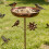 Decorative Iron Bird Bath With Spacious 32 Inch Bowl Great For 7