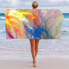Elaiilye strandhanddoek 75x150cm zandvrij sneldrogend