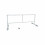 Uimahallin lentopalloverkko - SOFTEE - Softee - kelluva PVC - Harmaa - 152 x 60 cm 1