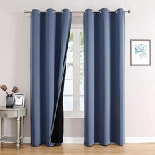 Zasłony zaciemniające Stone Blue 42x78in2-Panel Grommet