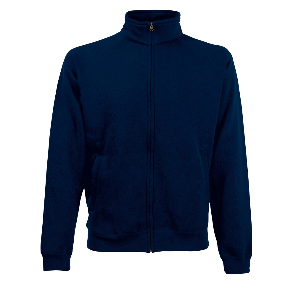 Fruit Of The Loom (3Xl, Deep Navy) Mens Premium 70/30 Zip Neck Sweatshirt Blue,Multicoloured