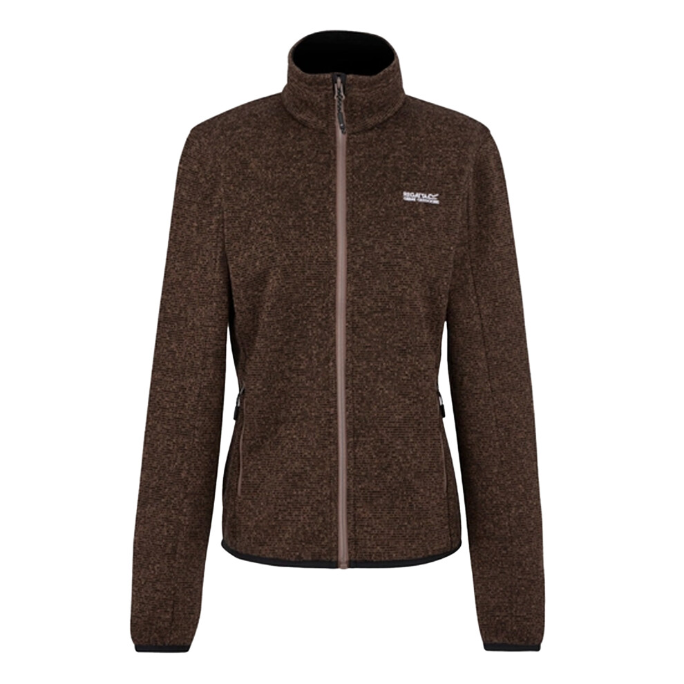 Regatta (8 Uk, Mocha) Womens/Ladies Newhill Full Zip Fleece Jacket
