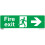 Worksafe SS24V1 Safety Sign Fire Exit (Right) - Self-Adhesive Vinyl 1