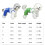 Hunde-Overall, Sommerbekleidung, elastischer Stoff,-Blau XL 4