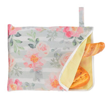 Natural Bees Wax Infused Storage Bag With-Lshapedzipperpatt