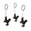 Delicate Miniature Metal Bookmarks Clip Feature Chinese-Chicken 1