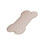 Pet Feeding Mat Scratch Proof Raised Edges Feeder Bowl-Beige 1