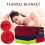 Solid Color Plush Fleece Blanket 50x70 cm Coffee 5