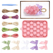 Grape Formed DIY Soap Maker Package Contains Flexible-Pink