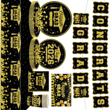 24 Count Celebration Supplies Group With Balloons Dishes Napkins