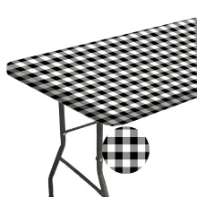 Multipurpose Rectangle Tablecloth With Strong Grip-1 75x182cm