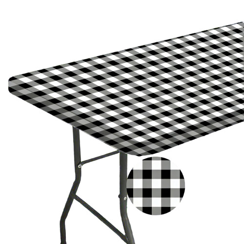 Multipurpose Rectangle Tablecloth With Strong Grip-1 75x182cm