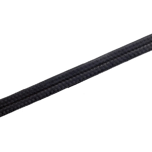 (Full, Black) Hy Rubber Grip Reins
