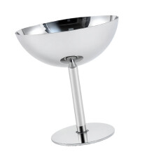 Stainless Steel Ice Cream Cup Sundae Bowl with Long Handle-4