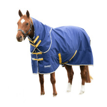 (6' 3", Navy) Tempest Original 50g Horse Turnout Rug & Neck Cover