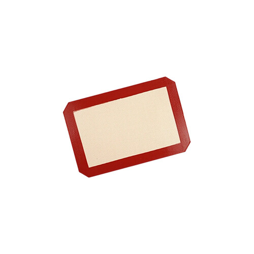 Tapis de cuisson en Silicone pour four, plaque de-Rouge 3