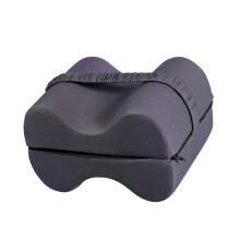 Stabilizing Knee Form Pillow With user friendly To-Dark Gray