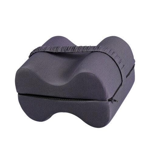 Stabilizing Knee Form Pillow With user friendly To-Dark Gray