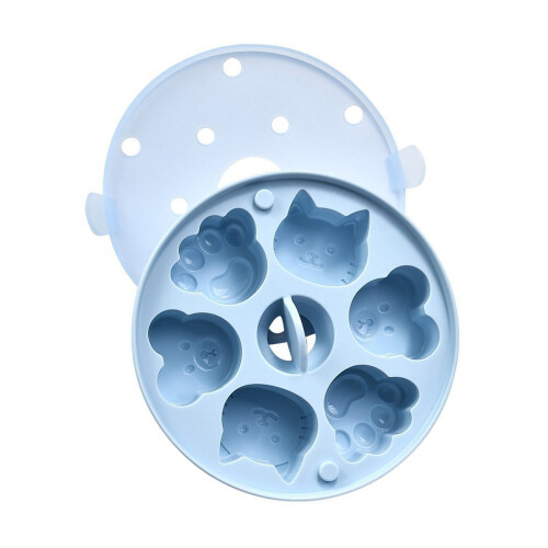 Silicone Molds For Making Cakes Puddings And Chocolate-Blue
