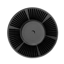 Strong Sun Flag Staff Light With 3.6W Panel And Extended-Black