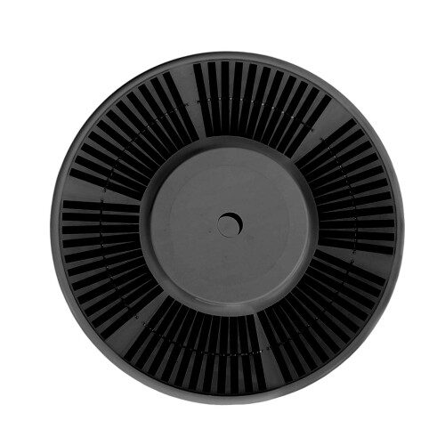 Strong Sun Flag Staff Light With 3.6W Panel And Extended-Black