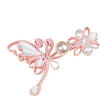 Satins Fabric Butterfly Knot Closures For Elegant-7 CH6078