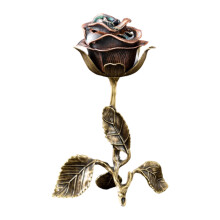 Beautiful Handcrafted Flower Perfume Warmers With-Cyan