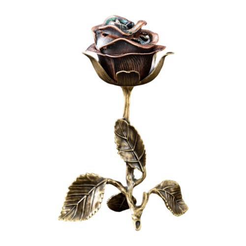 Beautiful Handcrafted Flower Perfume Warmers With-Cyan