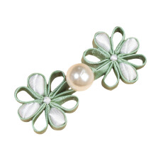 Sturdy Satins Flower Button Handmade For Costumes-8 CH6134