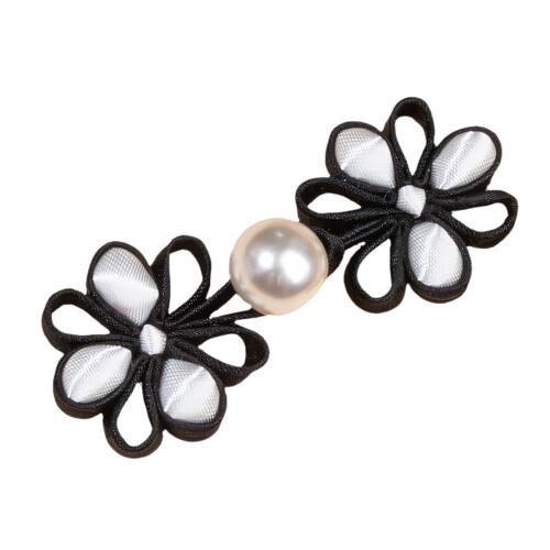 Delicate Handcrafted Floral Button From Satins-9 CH6134