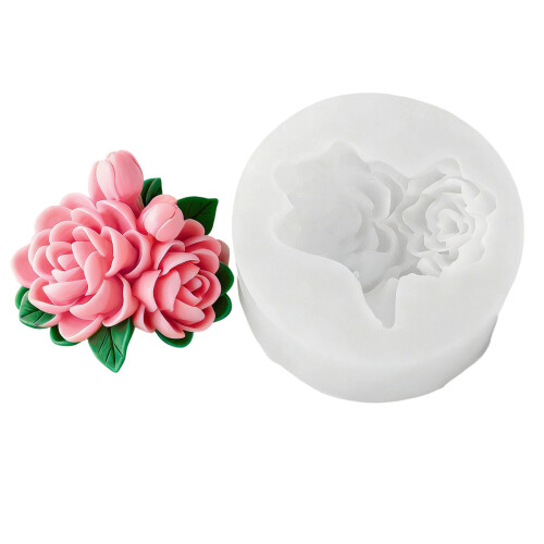 Silicone Mould for Making Realistic Flower Art Decorations-707