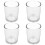 4er-Pack Glas-Votivkerzenhalter 1