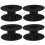 Plasttrådsrulle – 4-pack, svart, 6,9 cm 1
