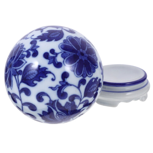 Bola decorativa de cerâmica de 7 cm