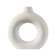 Vază Nordic Donut – Finisaj Mat, Design Gol