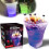 Cubitera LED con altavoz Bluetooth, 5L–7L, plástico transparente 1