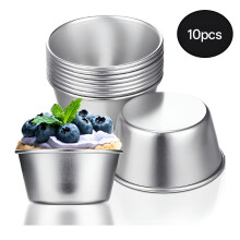 ACDANC 10-teiliges Antihaft-Mini-Tarte-Formen-Set