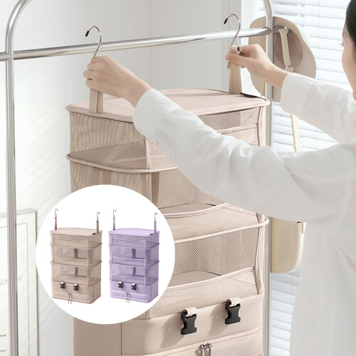 Waterproof Wall Hanging Storage Pouch Ideal For Small-Purple 1