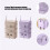 Waterproof Wall Hanging Storage Pouch Ideal For Small-Purple 4