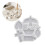 Easy Releases Heart Shaped Silicone Mould For Creative Crafting 2