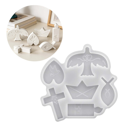 Easy Releases Heart Shaped Silicone Mould For Creative Crafting 1