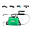 Robustes elektrisches Gartensprühgerät mit 5-5L grün transparent 1