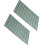 Tapis polyvalents de protecteurs d'évier-Gris foncé translucide 1